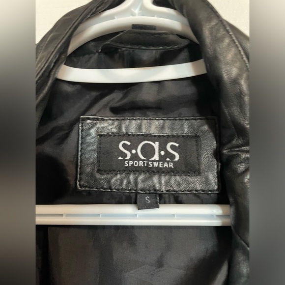 Studded Genuine Leather Motorcycle jacket - Picture 5 of 7